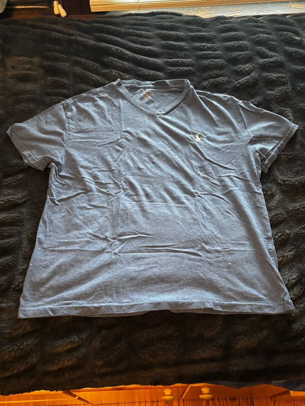 Polo Ralph Lauren V-Neck Navy Blue T-Shirt